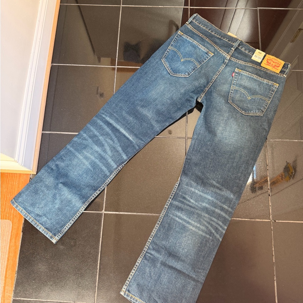 Levi's Men's Slim 527 Bootcut Jeans 36x32